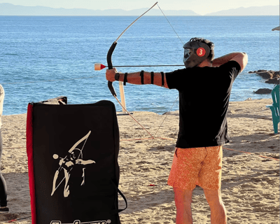 Archery Dodgeball on Palos Verdes Beach