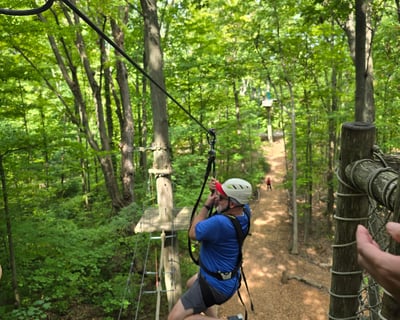 Zipline & Ropes Course at Geneva State Park