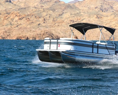 Lake Mohave 22' Pontoon Boat Rental