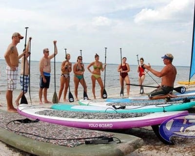 Guided Paddleboard Tour in Hilton Head Island