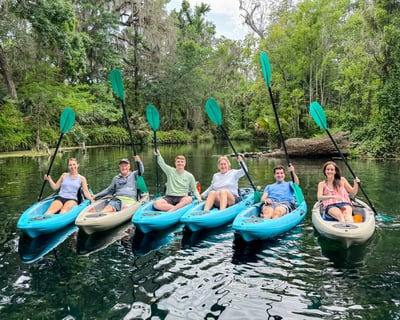 Explore Silver Springs on a Glass-Bottom Kayak Tour