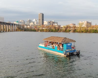 James River Tiki Boat Tour in Richmond VA