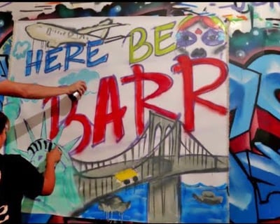 Create Graffiti Art in a Private Brooklyn Workshop
