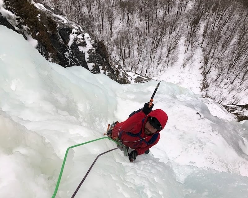 Full-Day Guided Ice Climbing at Lake Willoughby, VT