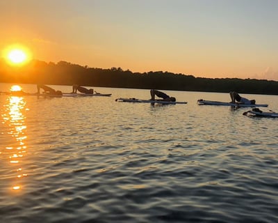 90-Minute SUP Yoga Class in Mashpee