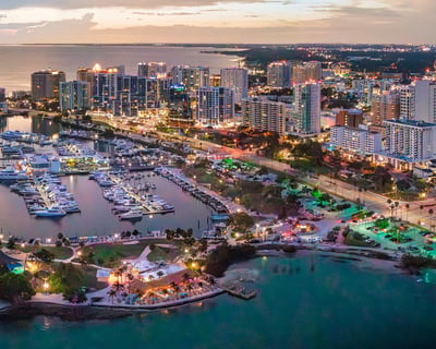 Take a 20-Minute Downtown Sarasota Helicopter Tour