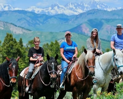 Teton View Lunch Horseback Ride