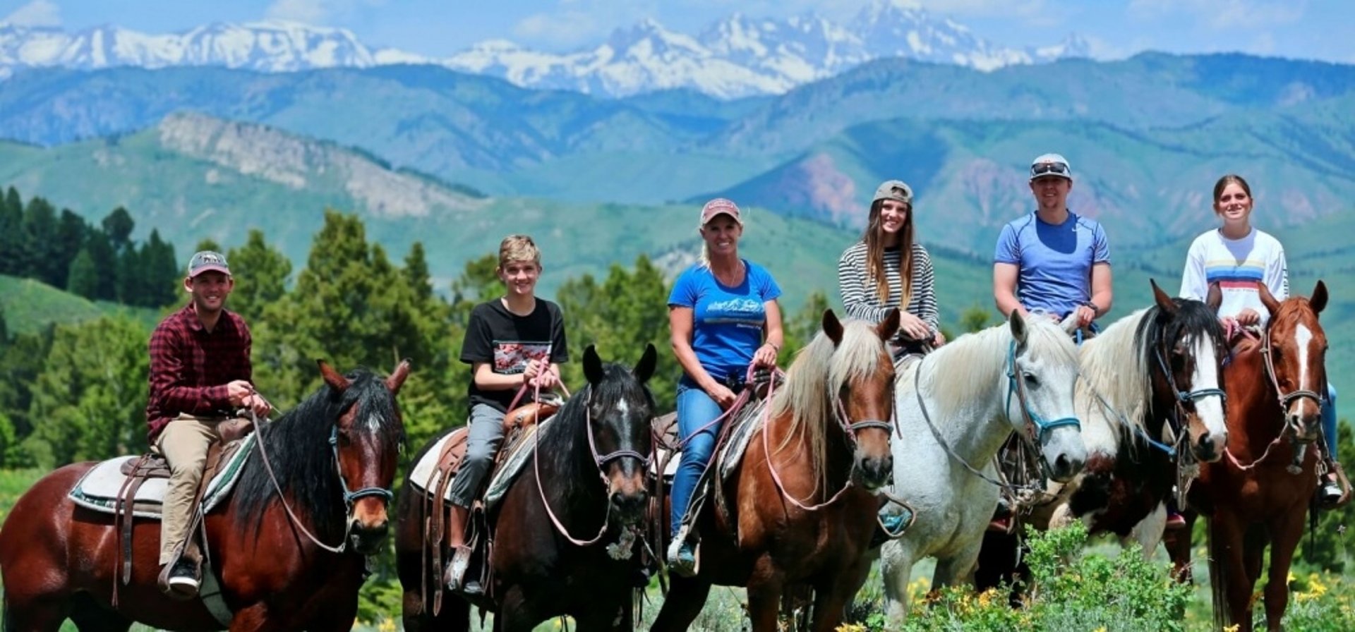 Ride a Horseback Lunch Trail Ride in Jackson Hole