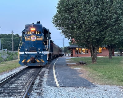 Evening Ridge Runner Vintage Train Ride