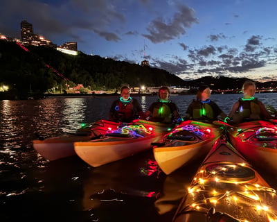 Glow Kayaking Tour in Pittsburgh