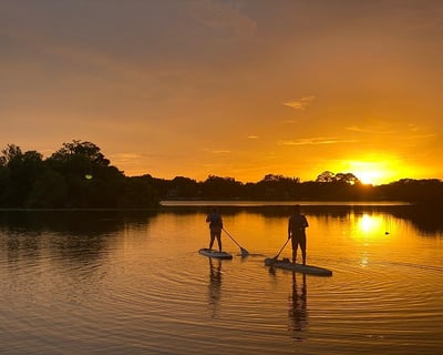 Orlando Sunset Clear Kayak or Paddleboard Experience