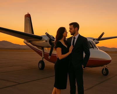 Take a Private Sunset Flight Near Austin
