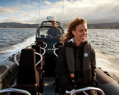 Moss Landing Whale Watching on Fast Raft