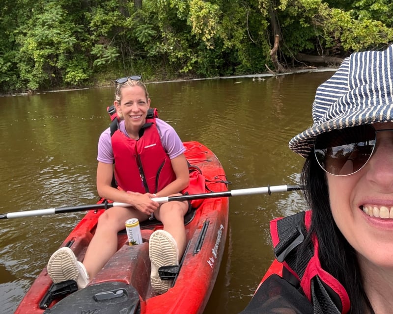 Self-Serve Kayak Rental on Duck Creek Near Green Bay