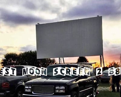 Drive-In Movie at Screen 2 in Gibson City