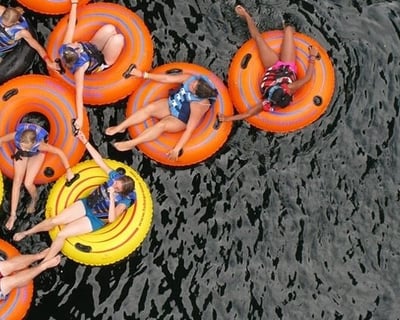 Guided Hudson River Tubing Trip on the Middle Hudson