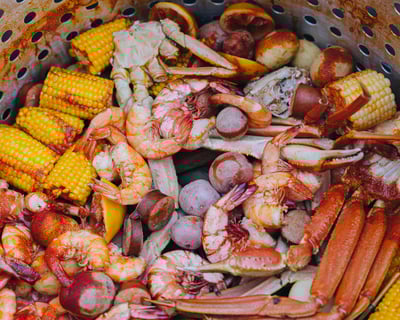 Backyard Seafood Boil with Chef in Destin