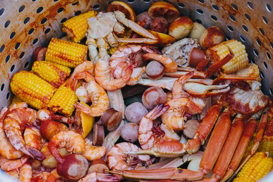 Backyard Seafood Boil with Chef in Destin