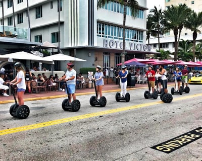 Explore Miami Beach Art Deco District on a Segway