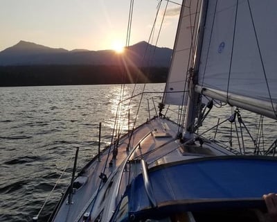 Sunset Sail in the Heart of the Gorge