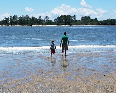 Little Tybee & Bird Island Beach Drop From Bull River