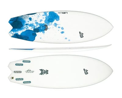 5'7" Libtech Hydra Surfboard Rental in Seattle