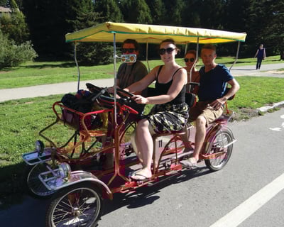 San Francisco Surrey Rentals in City Parks