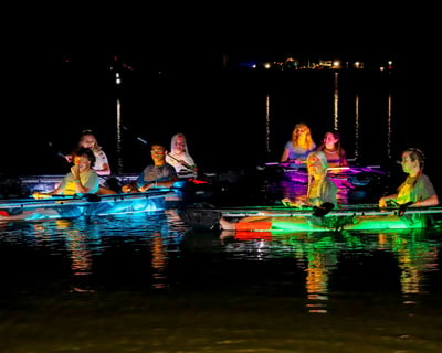 45-Minute Glow Kayak Rental in 30A