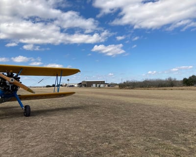 Vintage Aircraft Flight in Kingsbury