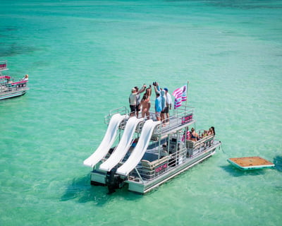 Cruise Key West on a Double-Decker Pontoon Rental