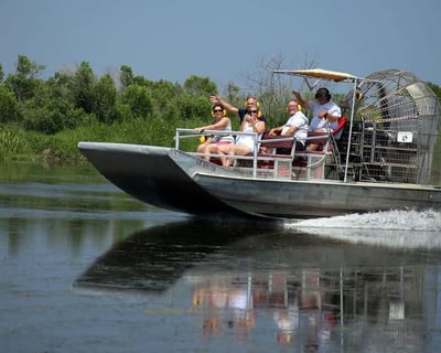 Local Cajun Guide's Small Group Swamp Airboat