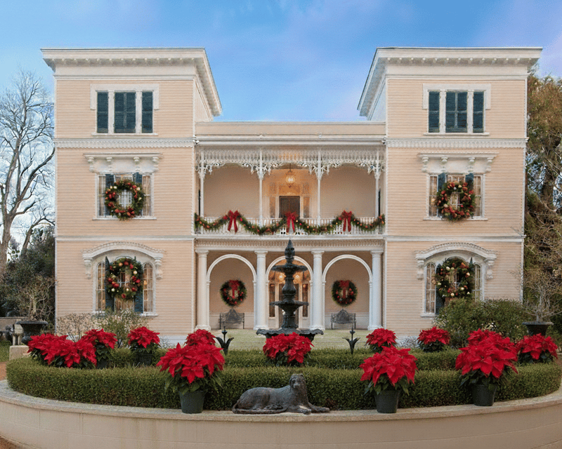 Jeweled Christmas Mansion Tour in Natchez