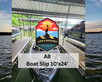 Rent a Covered Boat Slip at Lee’s Grand Lake Resort