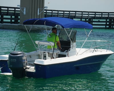 6-Hour Center Console Boat Rental in Tierra Verde
