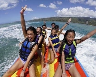 Banana Boat Ride In Hawaii Kai