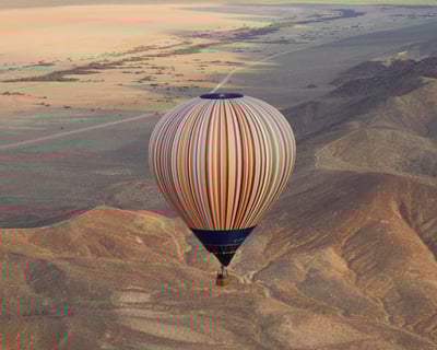 Death Valley Hot Air Balloon Ride with Champagne