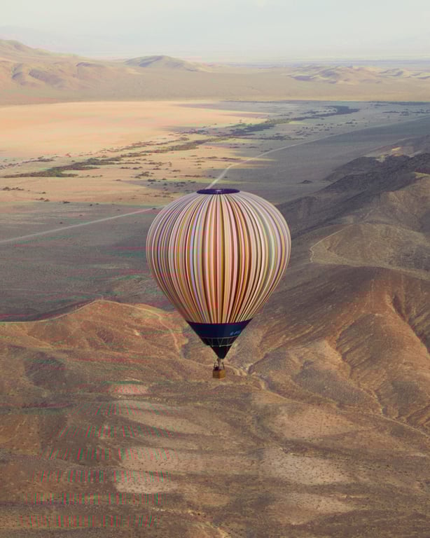 Death Valley Hot Air Balloon Ride with Champagne