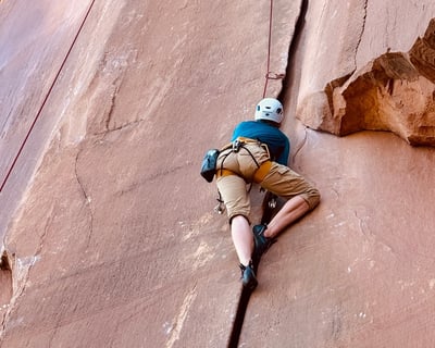 Moab Half-Day Guided Rock Climbing