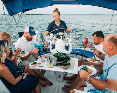 Sail a Catered Sunset Cruise in Charleston