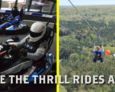 Zipline & Karting Package in Mashantucket