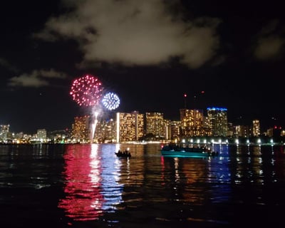 Waikiki Friday Fireworks Bring Your Own Drinks Cruise