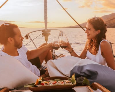 Private Sunset Sailing Charter on Monohull Nova