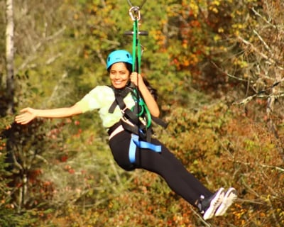 Waterfall Zipline Tour in Sevierville