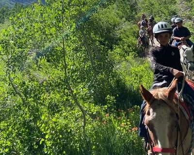 Bishop Guided Horse Ride for Ages 6 & Under
