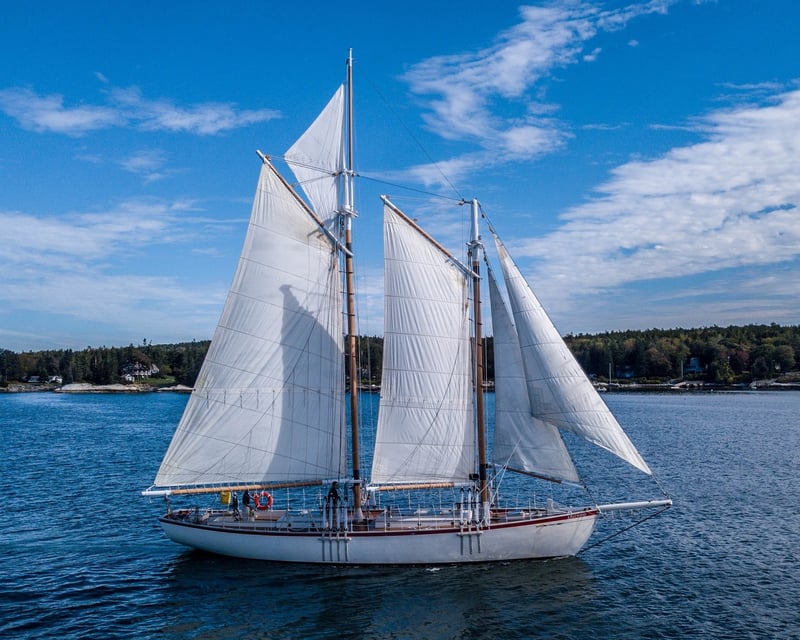 Classic Schooner Sail in Boothbay Harbor