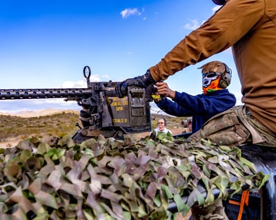 ATV Tour & Machine Gun Shooting in New River, AZ