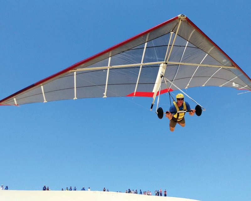 Advanced Hang Gliding Lesson at Jockey's Ridge