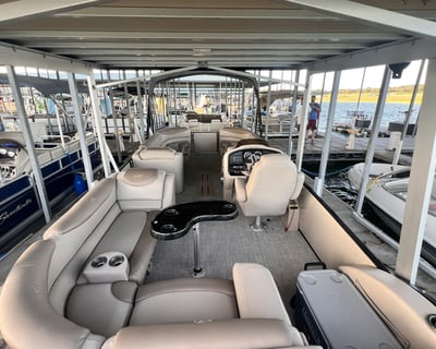 Cruise Lake Travis on a Double-Decker Pontoon