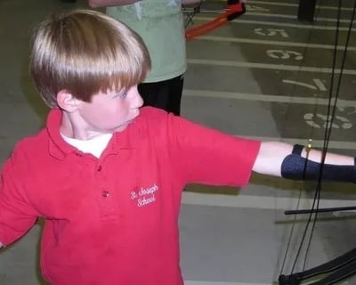 Family Archery Range Time in Columbia