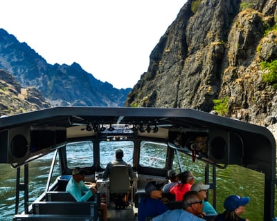 Private Jet Boat Tour Through Hells Canyon